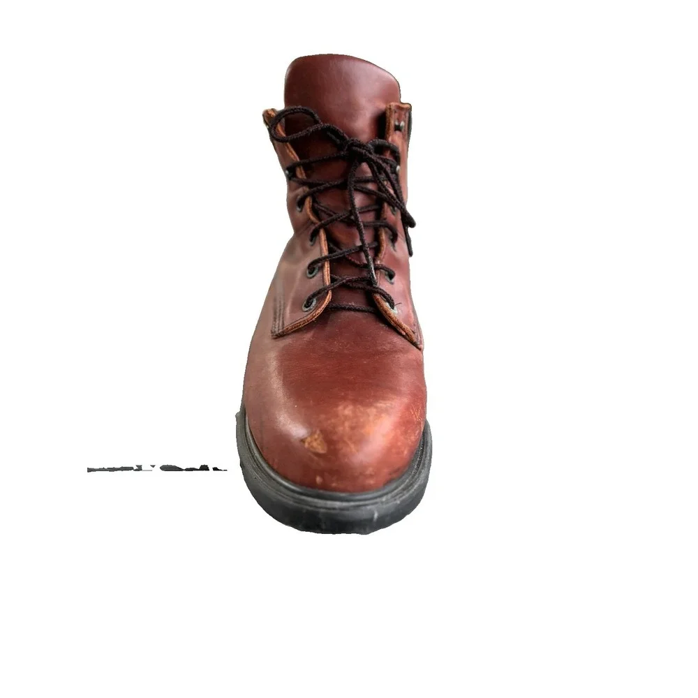 Vintage Red Wing Shoes D 9 1/2 GORE-TEX Boots Brown 1227 Mens MADE IN USA
